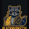 Mascota blackmarket24 — raton în trenci
